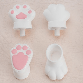 Weiße Pfoten - Nendoroid Doll Animal Hand Parts Set