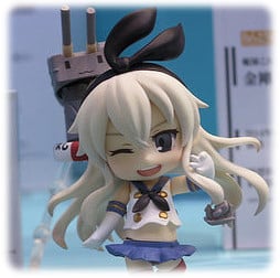 Shimakaze Nendoroid Petit mit Japanischem Manga
