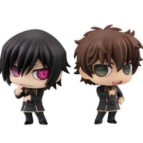 Lelouch Lamperouge und Suzaku Kururugi - Code Geass Chimi Mega Buddy Doppelpack - Megahouse