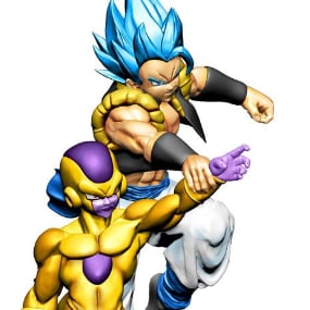 Gogeta SSGSS und Golden Freezer - Dragon Ball Super Dracap Re:Birth Super Power Awakening Arc - Megahouse