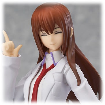 figma 195 Kurisu Makise - weißer Mantel