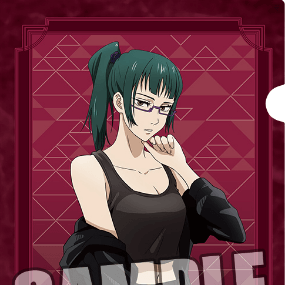 Maki Zenin (Odekake Version) - Jujutsu Kaisen - Aktenhülle /Clear File - Broccoli