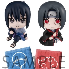 Sasuke und Itachi Uchiha Set - Naruto Shippuden - Look Up - Megahouse