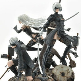 2B, 9S und A2 - Normale Edition - NieR Automata Masterline - Square Enix / Prime 1 Studio