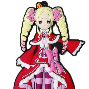 Beatrice - Gummi-Schlüsselanhänger - Re:ZERO
