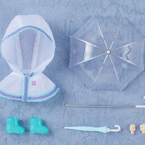 Regenponcho Weiß - Nendoroid Doll Outfit Set - Good Smile