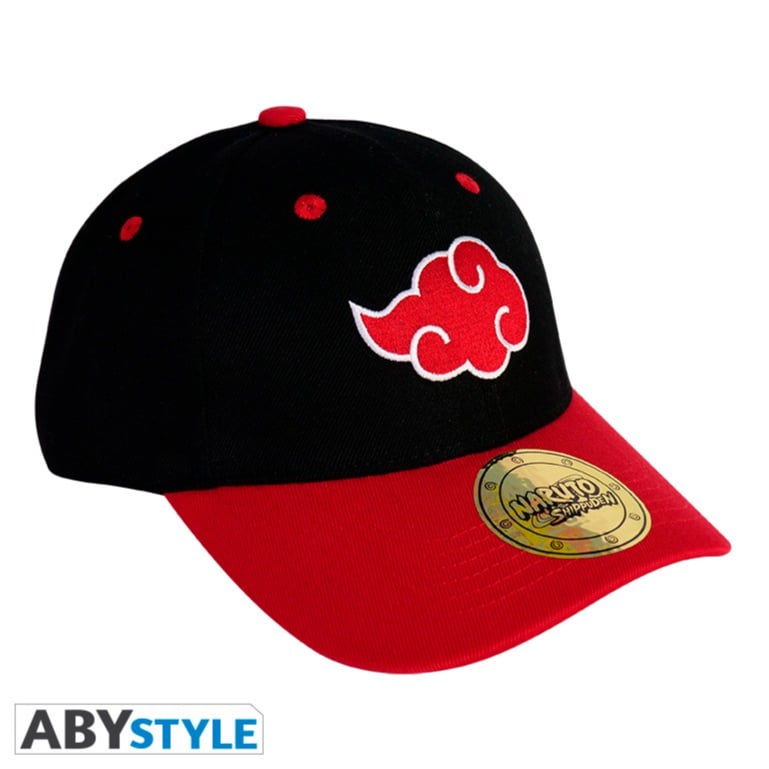 Snapback Cap/ Kappe - Black & Red - Akatsuki - Naruto Shippuden - Abystyle