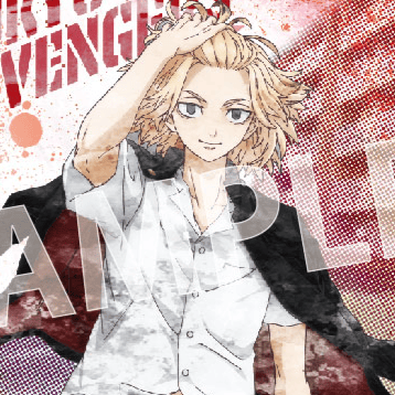 Mikey / Manjiro Sano - Tokyo Revengers - Metallic Aktenhülle / Clear File - Eye Up