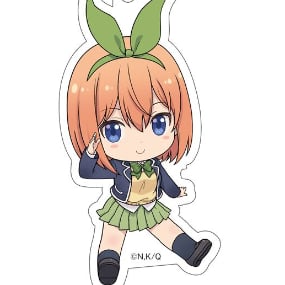 Yotsuba Nakano - The Quintessential Quintuplets - Petanko Acryl Anhänger - Penguin Parade