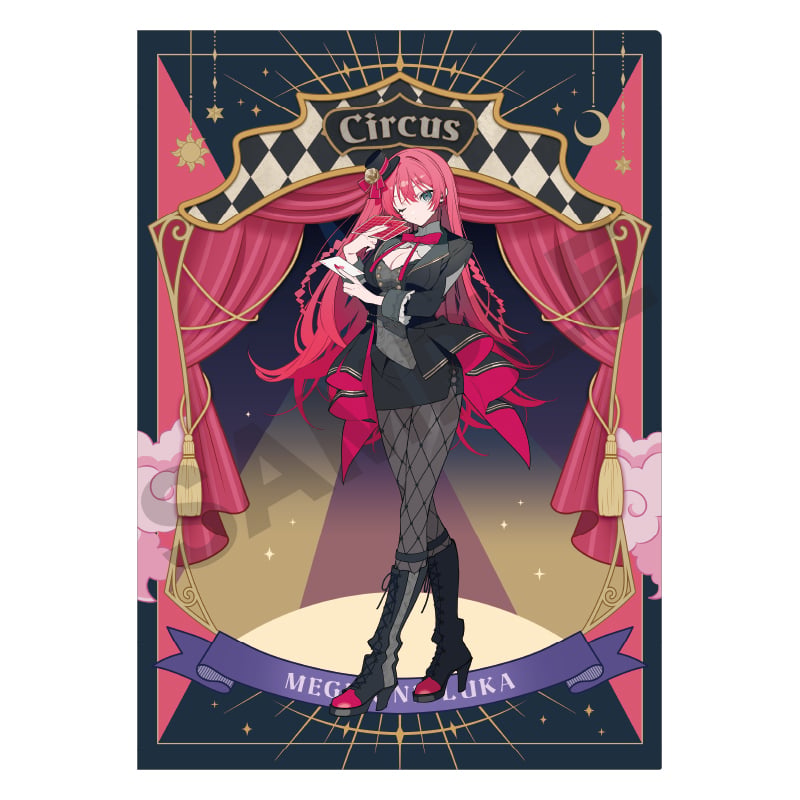 Luka Megurine - Hatsune Miku (Black Circus) - Clear File / Aktenhülle - Crux
