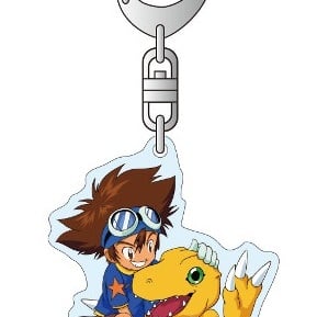 Tai (Taichi) Yagami und Agumon - Digimon Acryl Schlüsselanhänger - 15th Anniversary