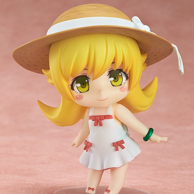 Nendoroid 424 Shinobu Oshino mit Nisemonogatari Premium Item Box