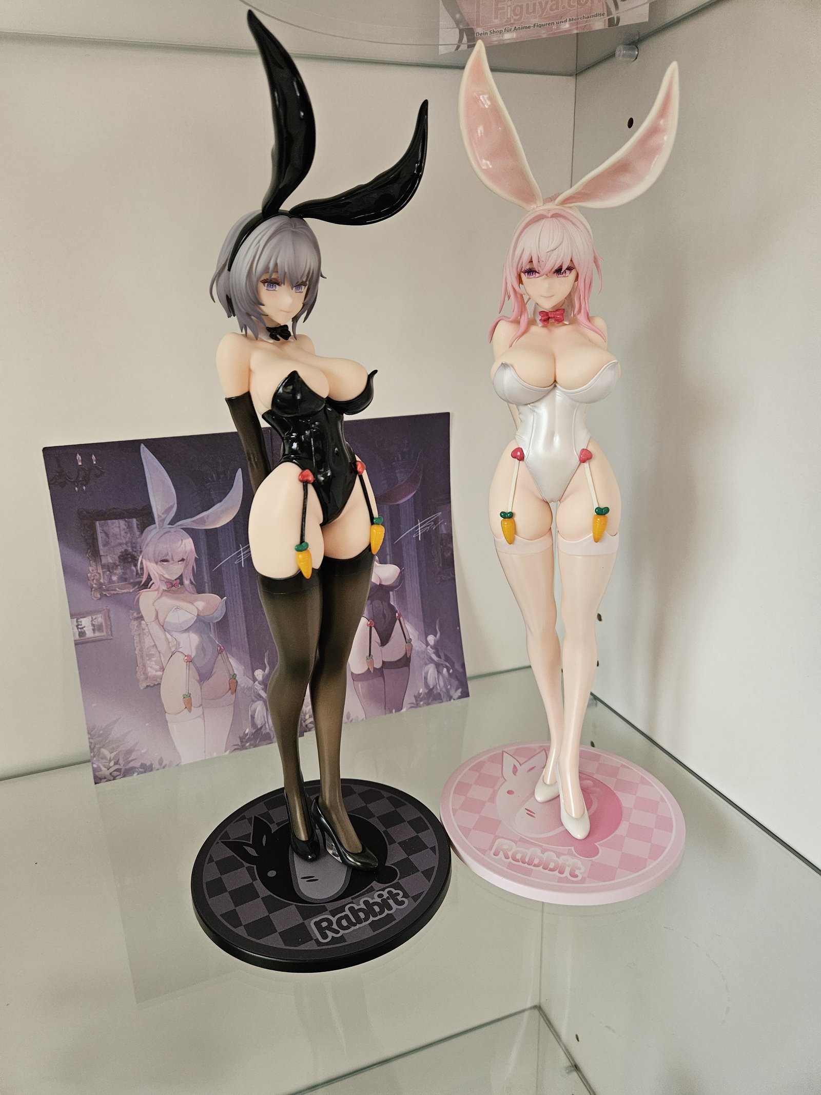 Bunny Girl White and Black
