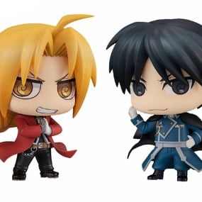 Edward Elric & Roy Mustang - Chimi Mega Buddy Series - Fullmetal Alchemist - Minifigures 2er-Pack - Megahouse