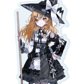 Marisa Kirisame (Yami Kawaii Ver.) - Touhou Project - Acrylaufsteller (Yami Kawaii Ver.) - A3