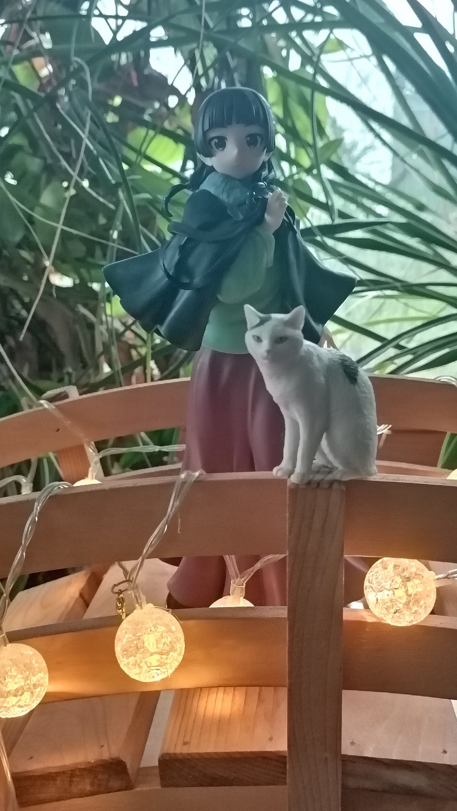 Maomao mit Kätzchen 