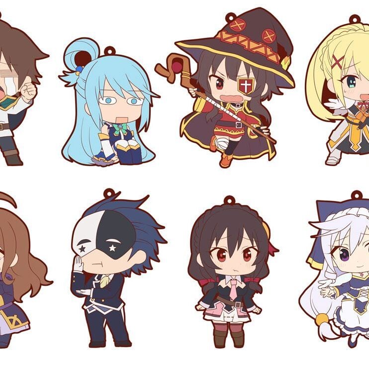 Yunyun - Konosuba 2 Niitengomu! Gummi-Anhänger