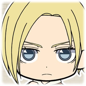 Attack on Titan Picktam 2 Anhänger - Annie Leonhart
