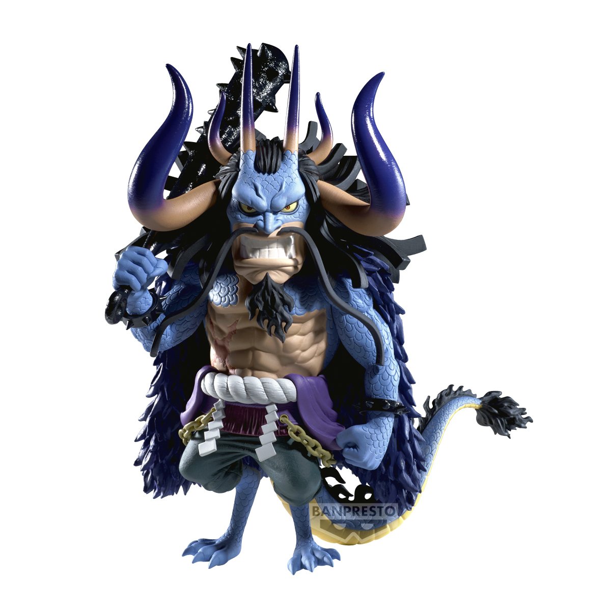 Kaido - One Piece - Mega World Collectable Figur - Banpresto
