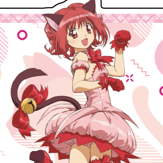 Ichigo Momomiya - Tokyo Mew Mew New - Acrylaufsteller (Teaser Visual Design) - A3