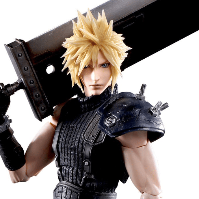 Cloud Strife - Rebirth - Final Fantasy VII Rebirth Play Arts Kai - Square Enix