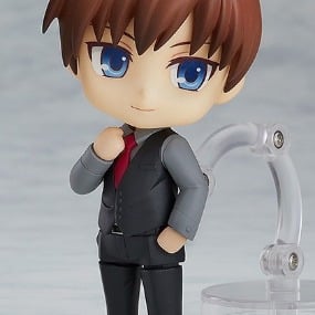 Schwarze Weste und graues T-shirt (Männer) - Nendoroid More: Dress-Up - Suits 02