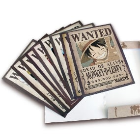 Ruffy´s Piratenbande - Portfolio 9 Wanted Poster (21x29,7 cm) - One Piece - AbyStyle
