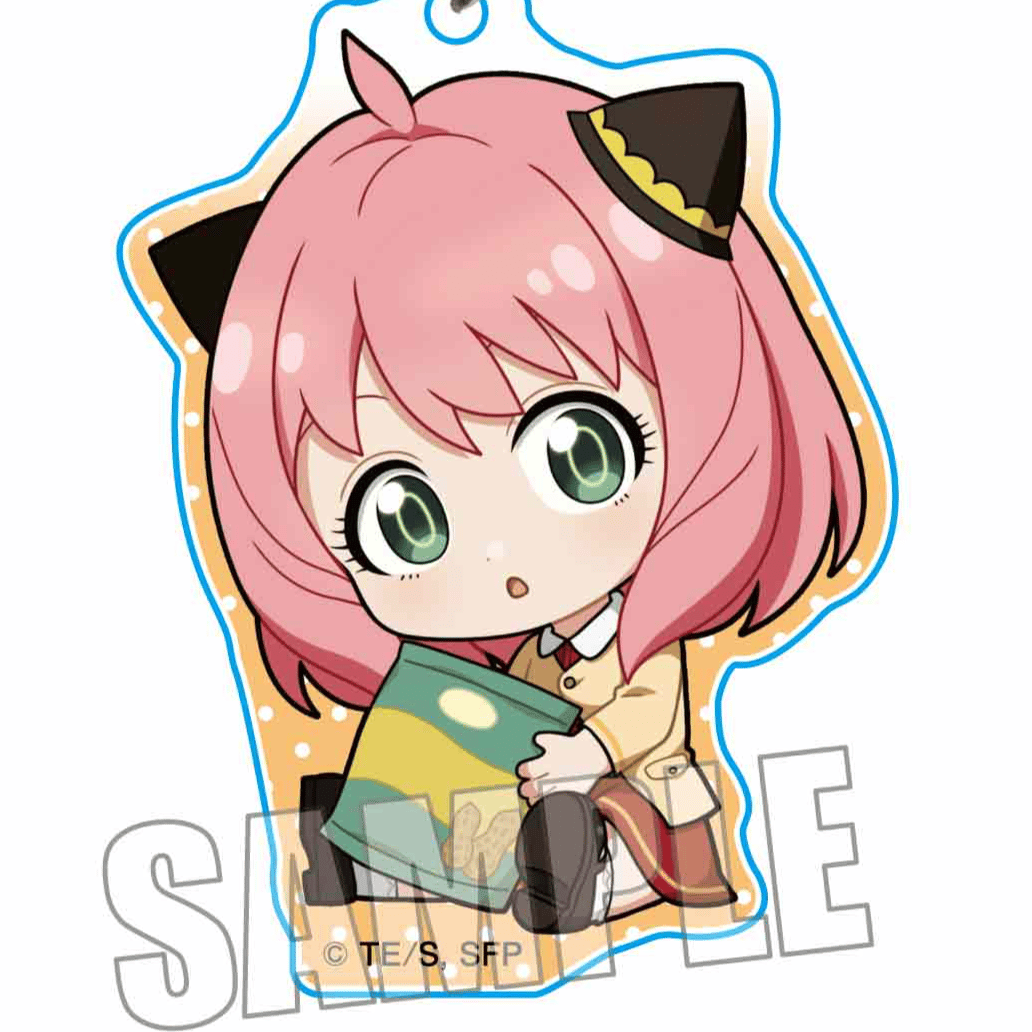 Anya Forger (Peanut) - Spy x Family - Acrylanhänger (GyuGyutto) - Bell House
