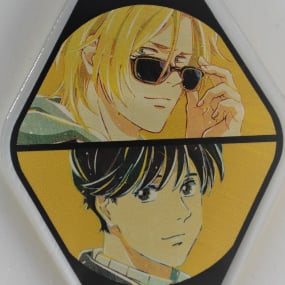 Ash Lynx & Eiji Okumura - Acryl Anhänger - Banana Fish