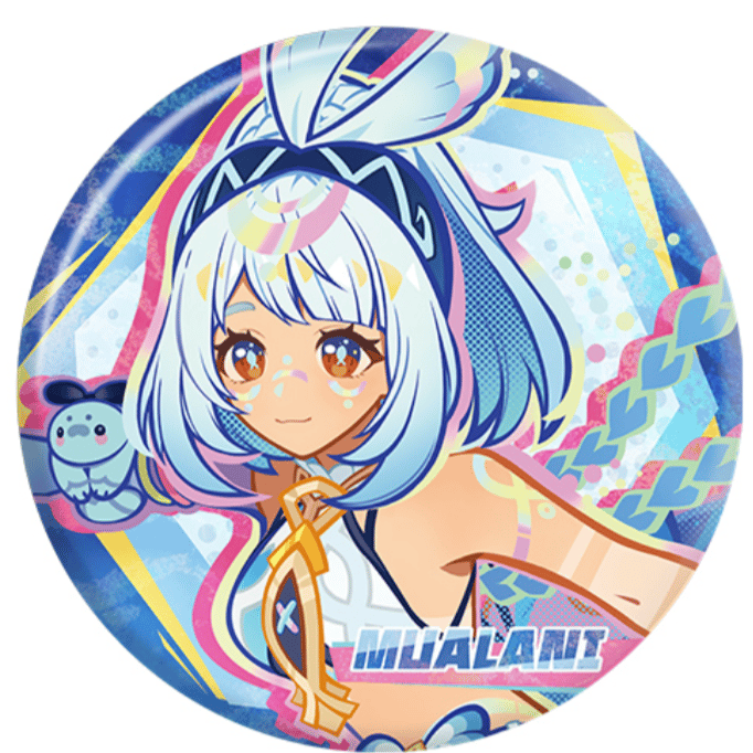 Mualani - Genshin Impact - Button - miHoYo
