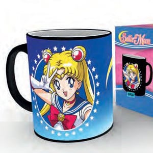 Sailor Moon - Tasse mit Thermoeffekt / Zaubertasse