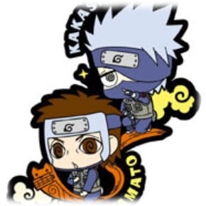 Naruto to Konoha no Nakama-tachi dattebayo! Rubber Strap - Kakashi und Yamato