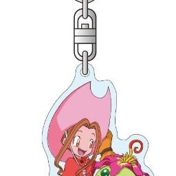Mimi Tachikawa und Palmon - Digimon Acryl Schlüsselanhänger - 15th Anniversary