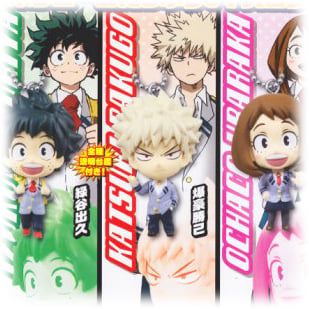 Boku no Hero Academia - Anhänger Set - 4 Stück