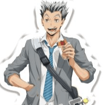 Kotaro Bokuto - Haikyu!! - Acrylaufsteller (Yorimichi Whole Body) - Takaratomy Arts