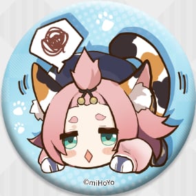 Diona - Genshin Impact - Chibi Stickers Glossy Badge - miHoYo