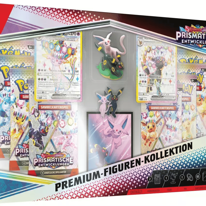 Pokémon TCG - KP08.5 Prismatische Entwicklungen - Premium Figuren Kollektion - DE