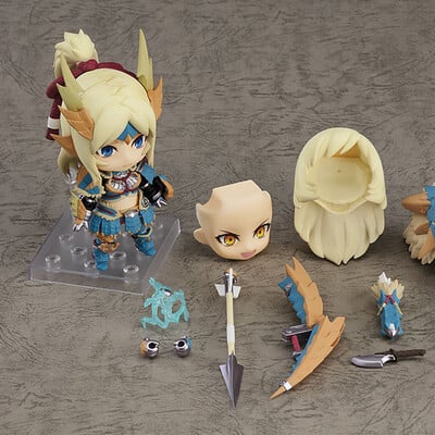 Nendoroid 1407‐DX Hunter: Female Zinogre Alpha Armor Ver. DX