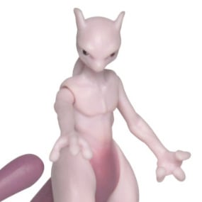 Mewtu - Battle Mini Figures - Pokémon: Meisterdetektiv Pikachu