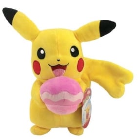 Pikachu - Pokémon Plüschtier mit Cupcake - 20 cm