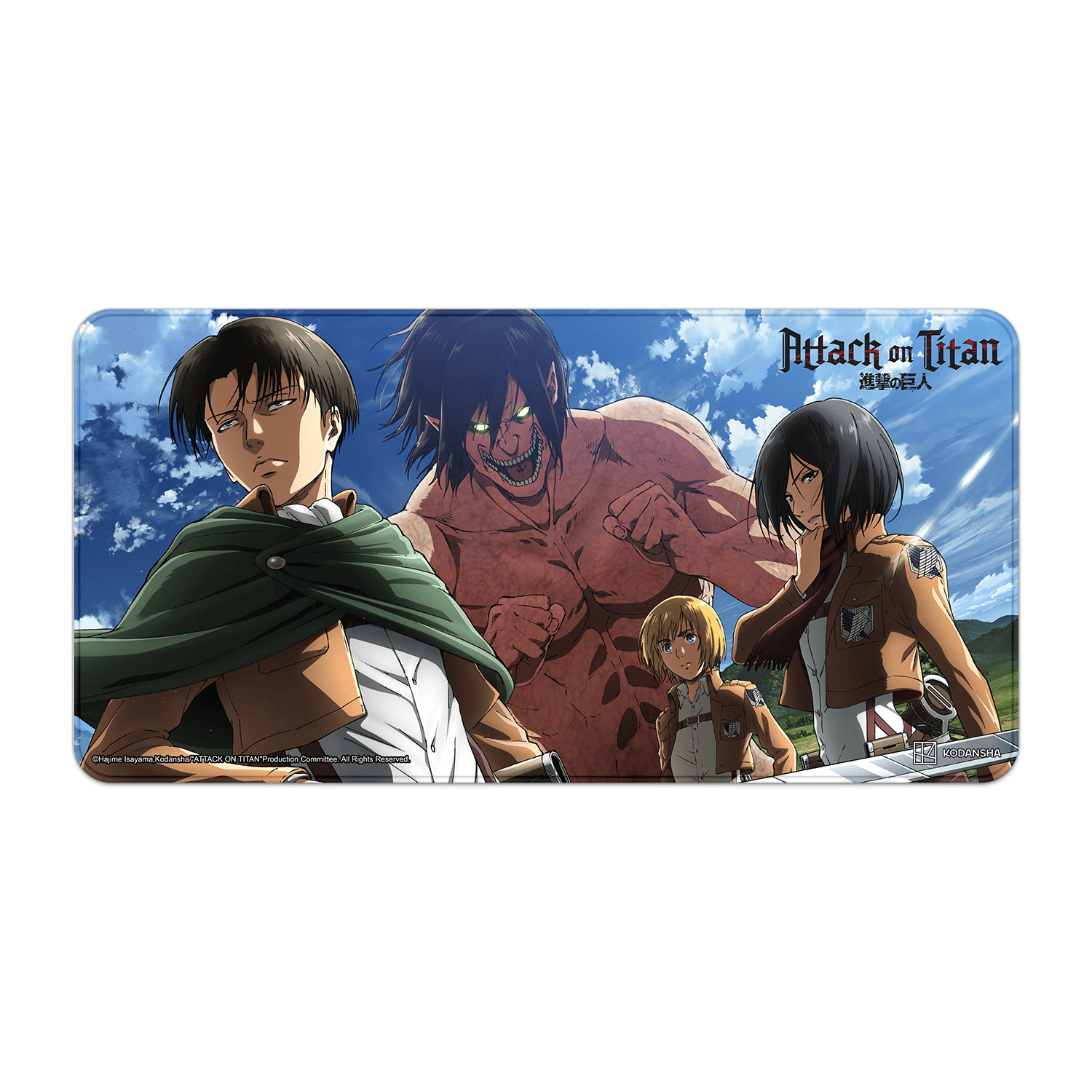 Attack on Titan - XXL Mousepad (80 x 40cm) - Sakami
