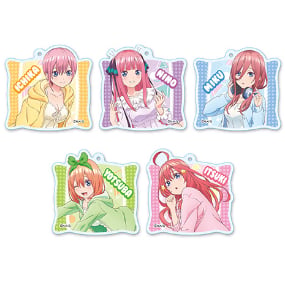 Zufällige Auswahl -The Quintessential Quintuplets (Room Wear) - Acryl-Anhänger - Ensky