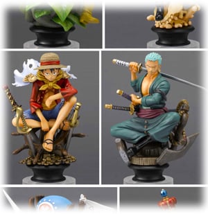 One Piece Schachfiguren Set 1 (Chess Piece Collection)