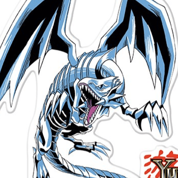 Blauäugiger Weißer Drache / Weißer Drache mit eiskaltem Blick - Yu-Gi-Oh! - Acrylaufsteller - AbyStyle
