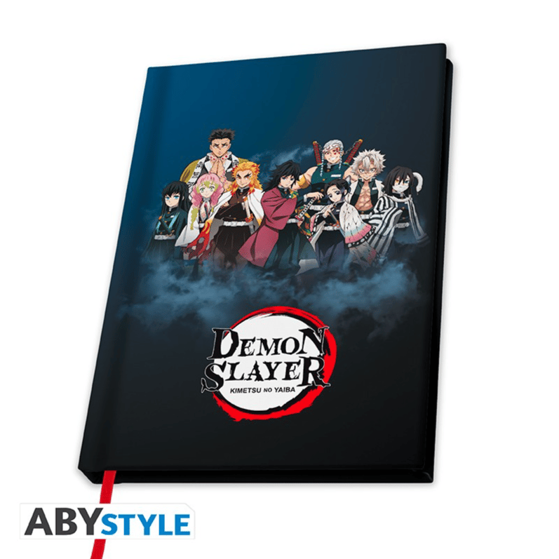 Demon Slayer - A5 Notizbuch "Pillars" - AbyStyle