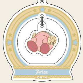 Kirby (Widder) - Kirby's Dream Land - Acrylanhänger (Horoscope Collection) - Bandai