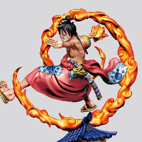 Monkey D. Ruffy - One Piece Log Box Re: Birth - Wanokuni Vol. 1 - Megahouse