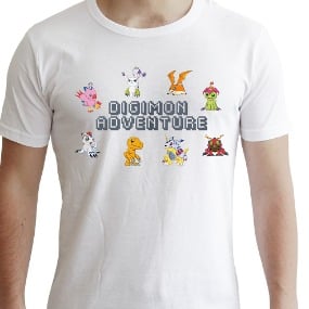 Digimon T-Shirt - Rookie Digimon - Größe L