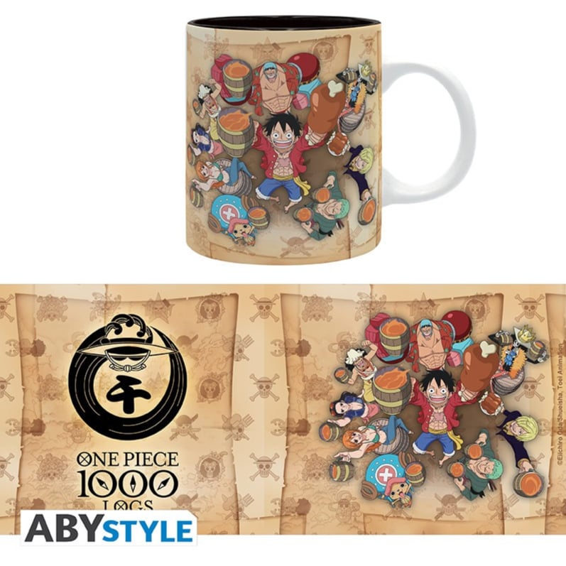 "1000 Logs Cheers" - 320 ml Tasse - One Piece - AbyStyle