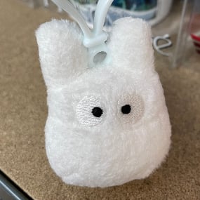 Weißer Totoro - 6 cm Anhänger - Studio Ghibli